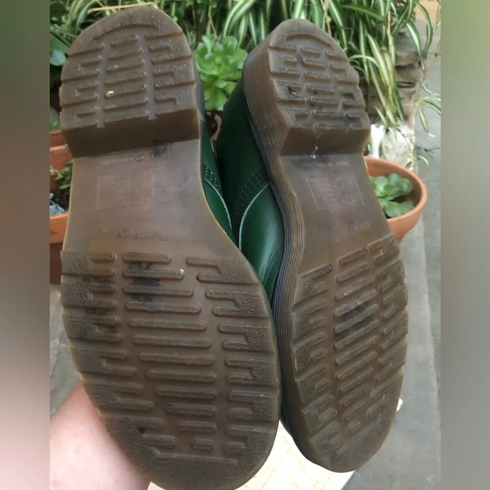 ๐ฏ ๐คฉOG *MADE IN ENGLAND* GREEN ANKLE DOC MARTEN BOOTS!๐๐ - Picture 14 of 15